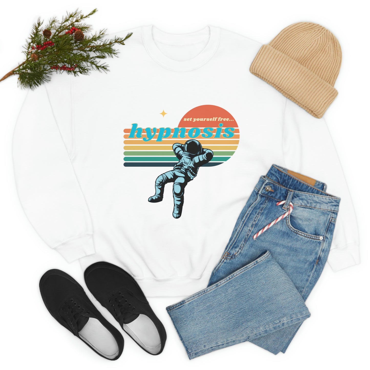 ❤️ Hypnosis Sweatshirt with CHC - Unisex Heavy Blend™ Crewneck Sweatshirt
