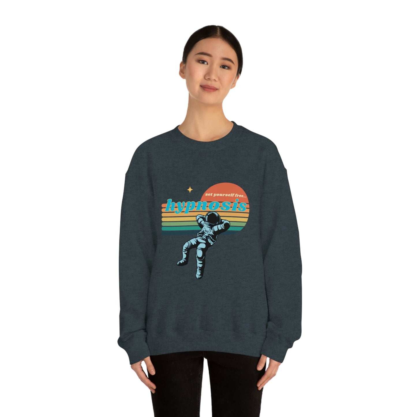 ❤️ Hypnosis Sweatshirt with CHC - Unisex Heavy Blend™ Crewneck Sweatshirt