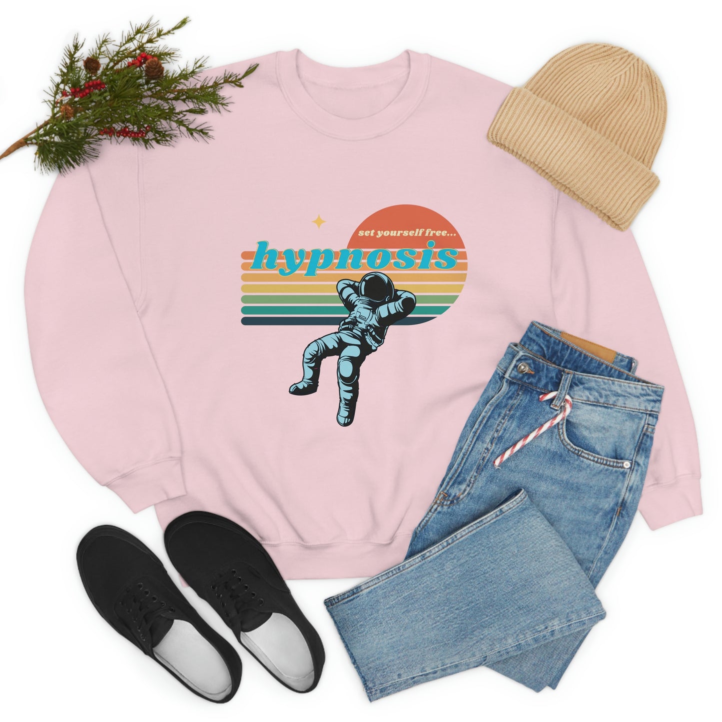 ❤️ Hypnosis Sweatshirt with CHC - Unisex Heavy Blend™ Crewneck Sweatshirt