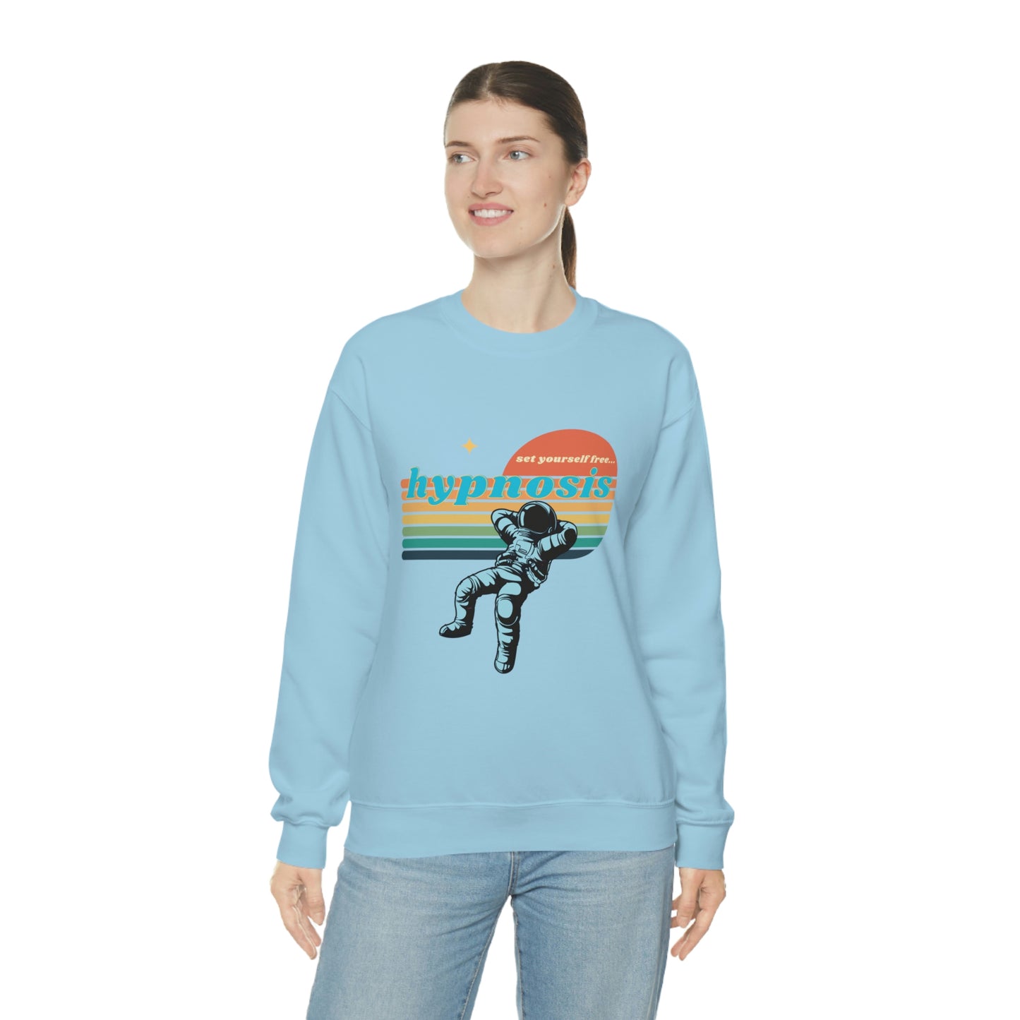 ❤️ Hypnosis Sweatshirt with CHC - Unisex Heavy Blend™ Crewneck Sweatshirt
