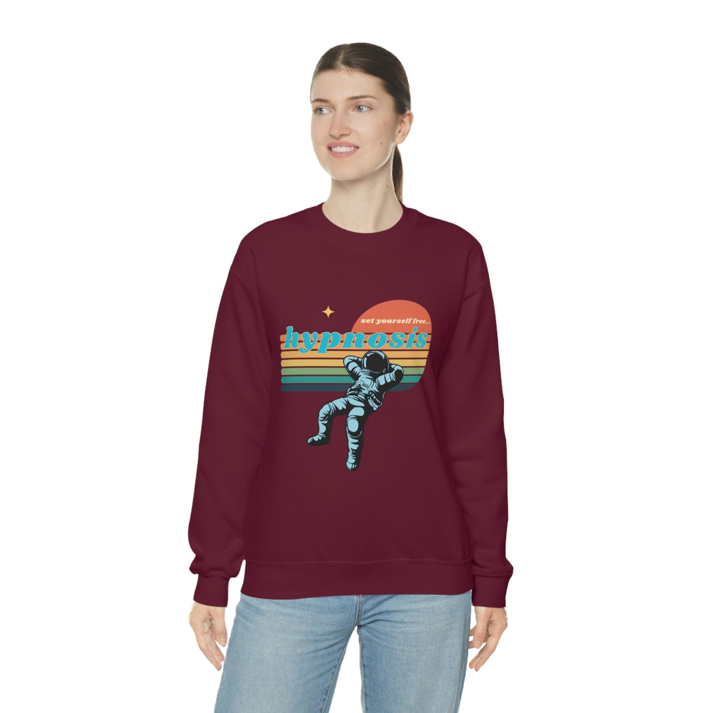 ❤️ Hypnosis Sweatshirt with CHC - Unisex Heavy Blend™ Crewneck Sweatshirt