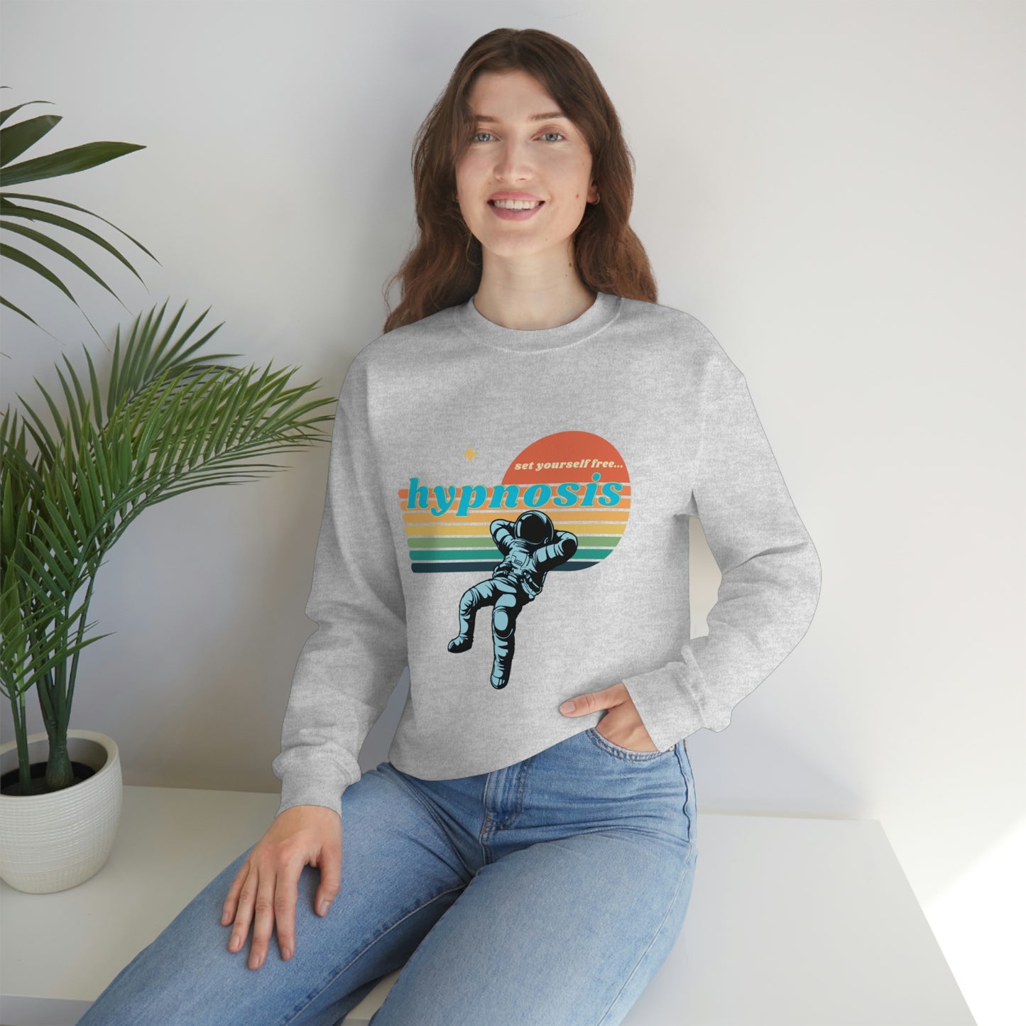 ❤️ Hypnosis Sweatshirt with CHC - Unisex Heavy Blend™ Crewneck Sweatshirt