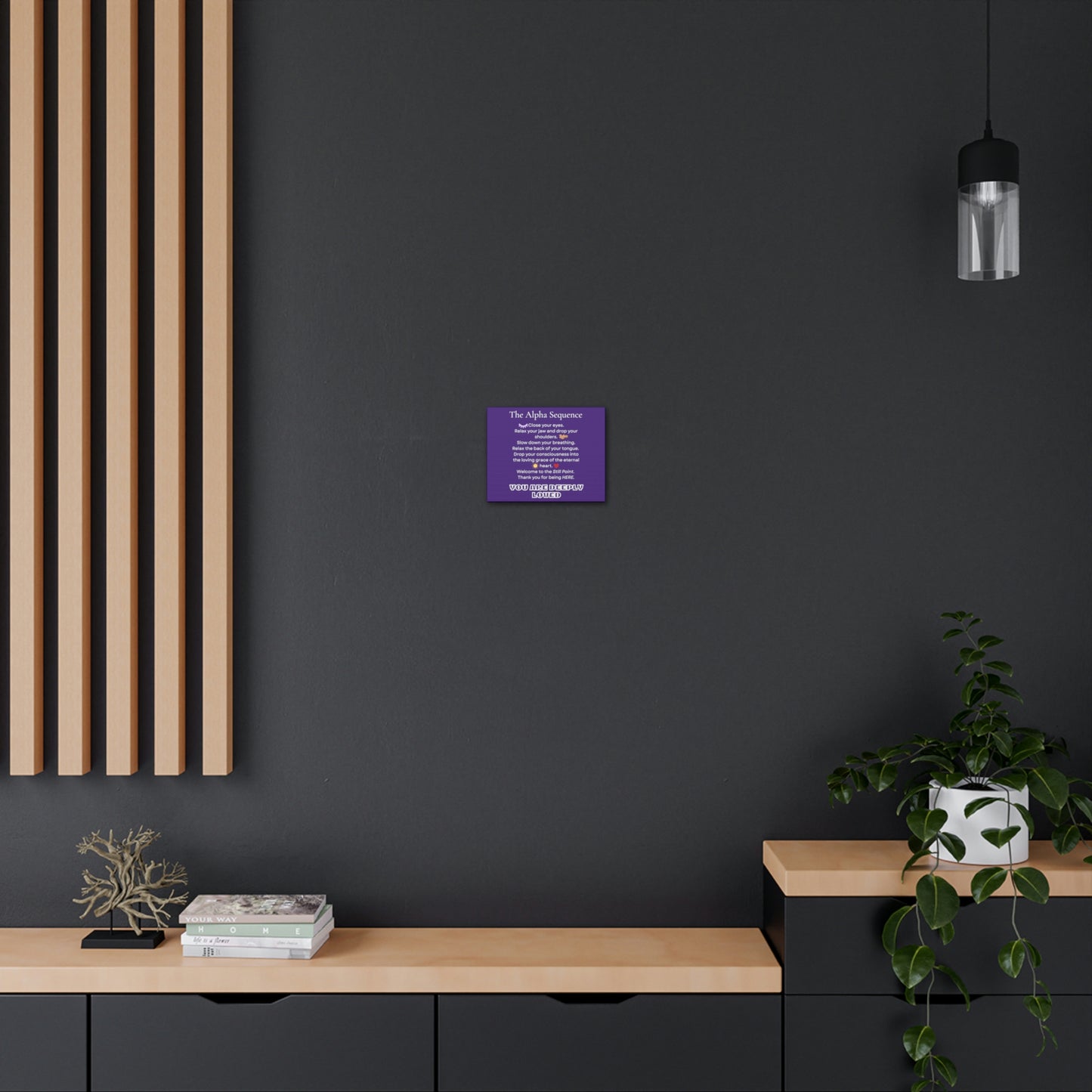 The Alpha Sequence : Hypnosis Induction Patter Canvas Gallery Wraps