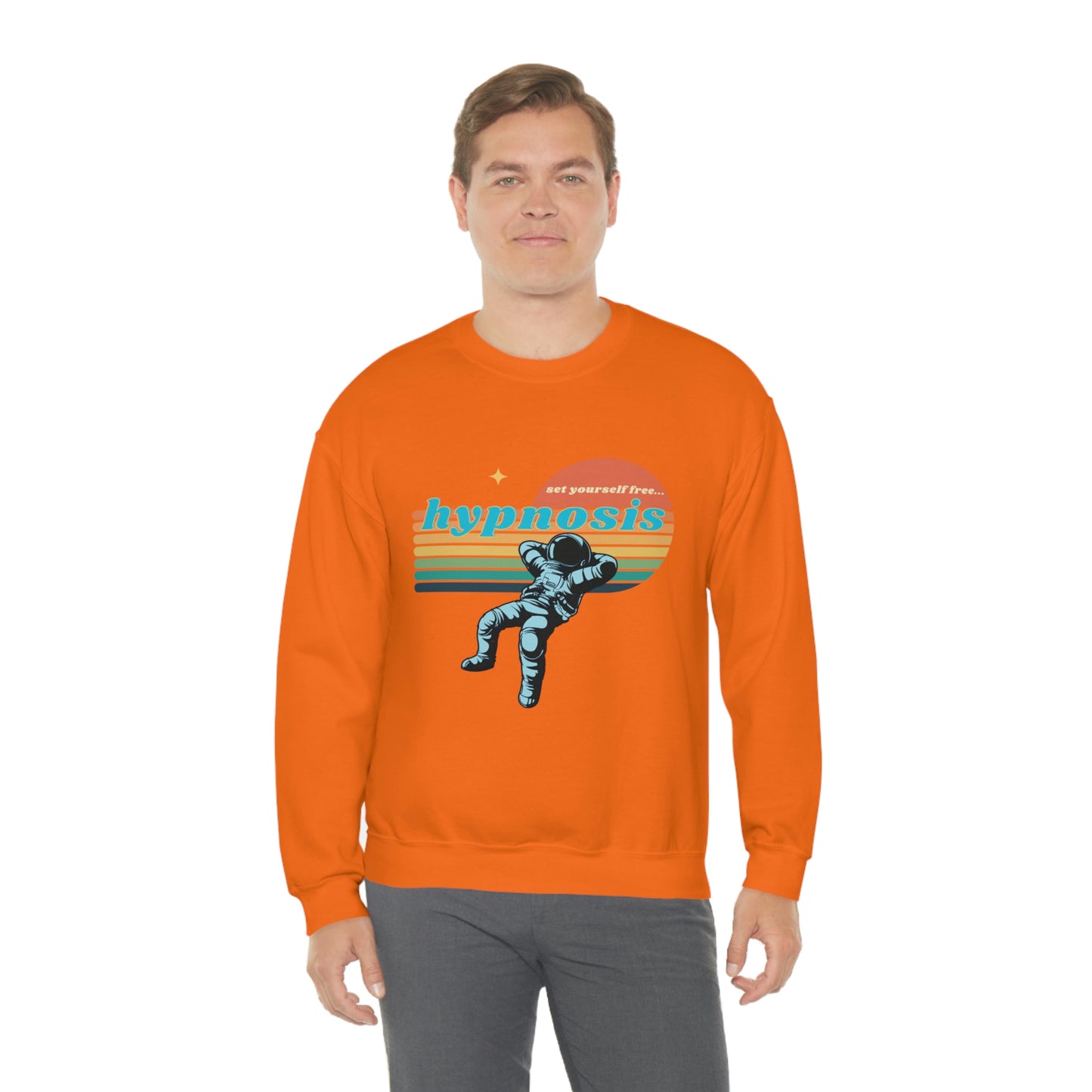 ❤️ Hypnosis Sweatshirt with CHC - Unisex Heavy Blend™ Crewneck Sweatshirt