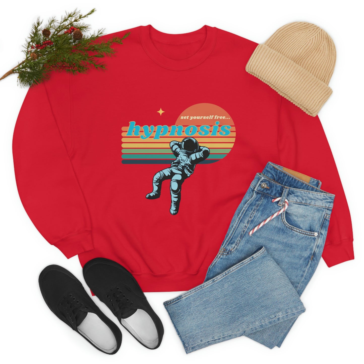 ❤️ Hypnosis Sweatshirt with CHC - Unisex Heavy Blend™ Crewneck Sweatshirt
