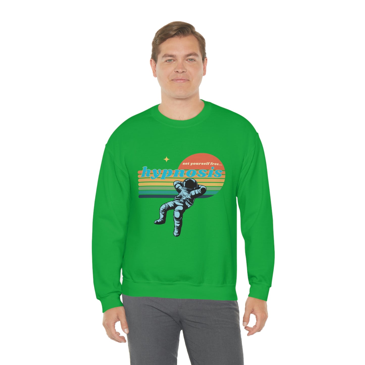 ❤️ Hypnosis Sweatshirt with CHC - Unisex Heavy Blend™ Crewneck Sweatshirt