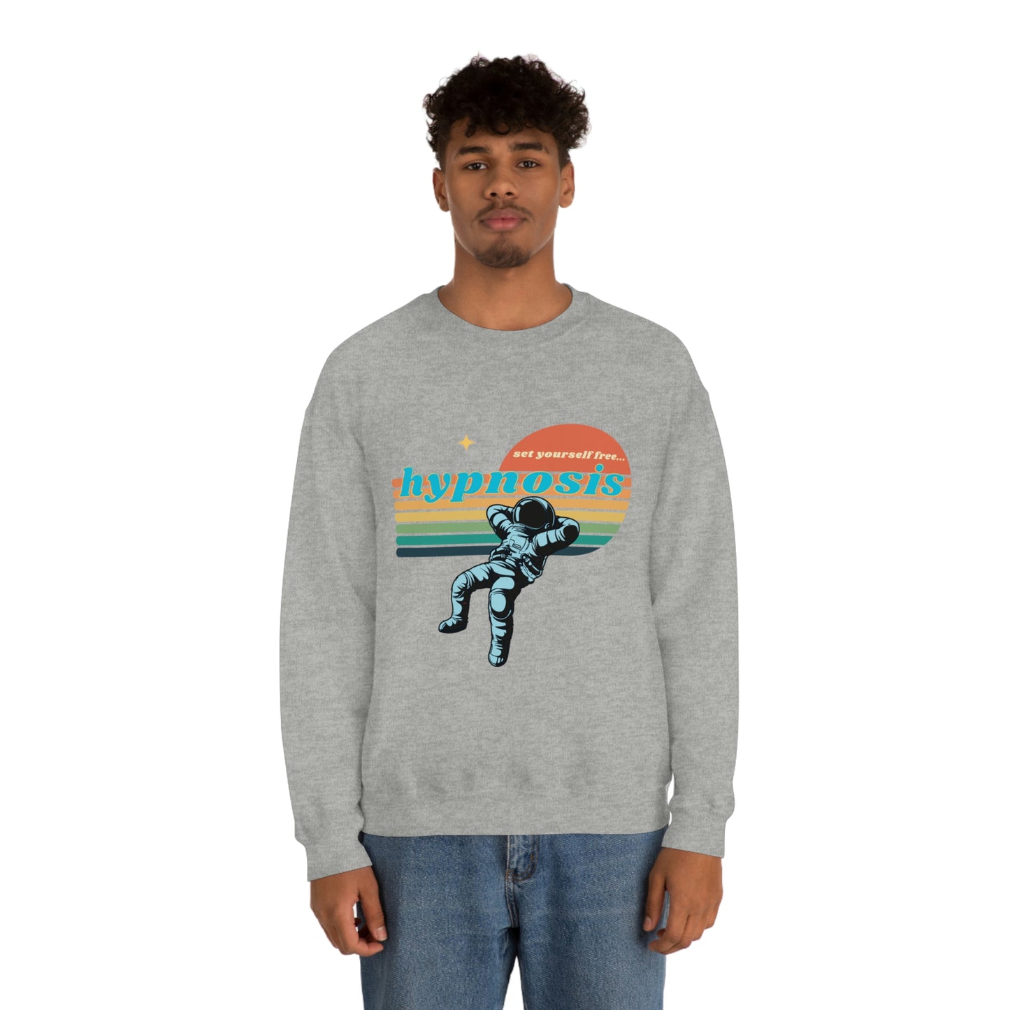 ❤️ Hypnosis Sweatshirt with CHC - Unisex Heavy Blend™ Crewneck Sweatshirt