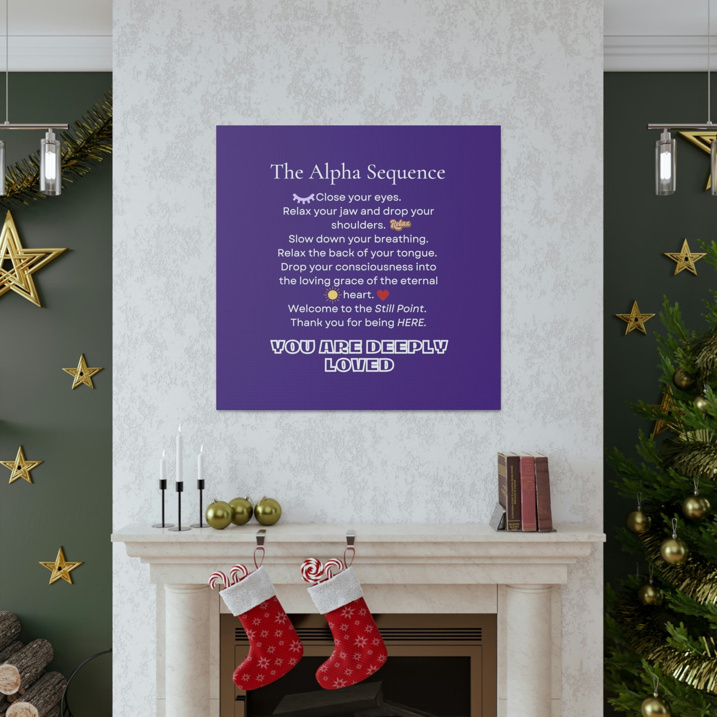 The Alpha Sequence : Hypnosis Induction Patter Canvas Gallery Wraps