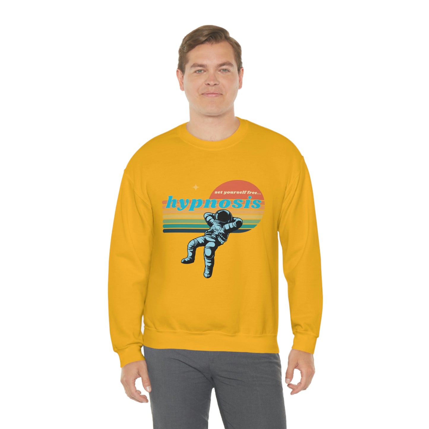 ❤️ Hypnosis Sweatshirt with CHC - Unisex Heavy Blend™ Crewneck Sweatshirt