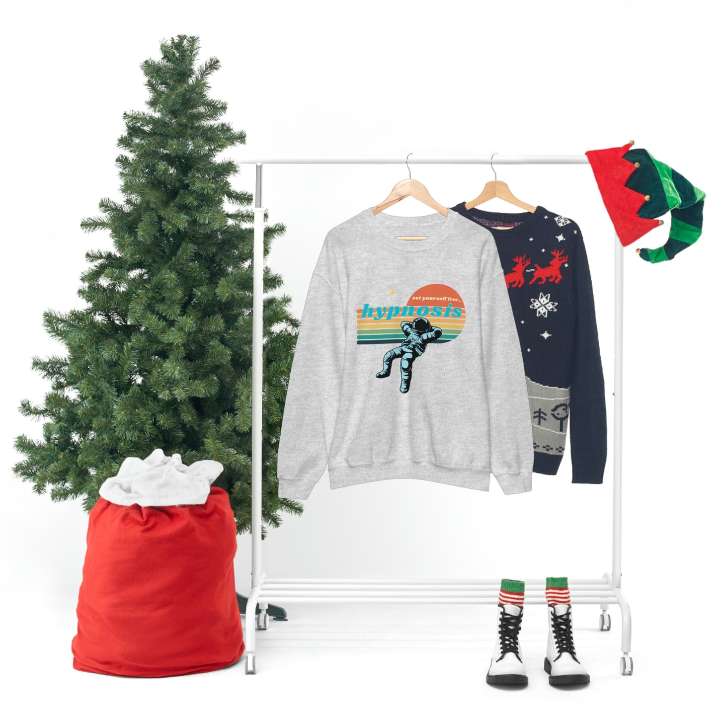 ❤️ Hypnosis Sweatshirt with CHC - Unisex Heavy Blend™ Crewneck Sweatshirt