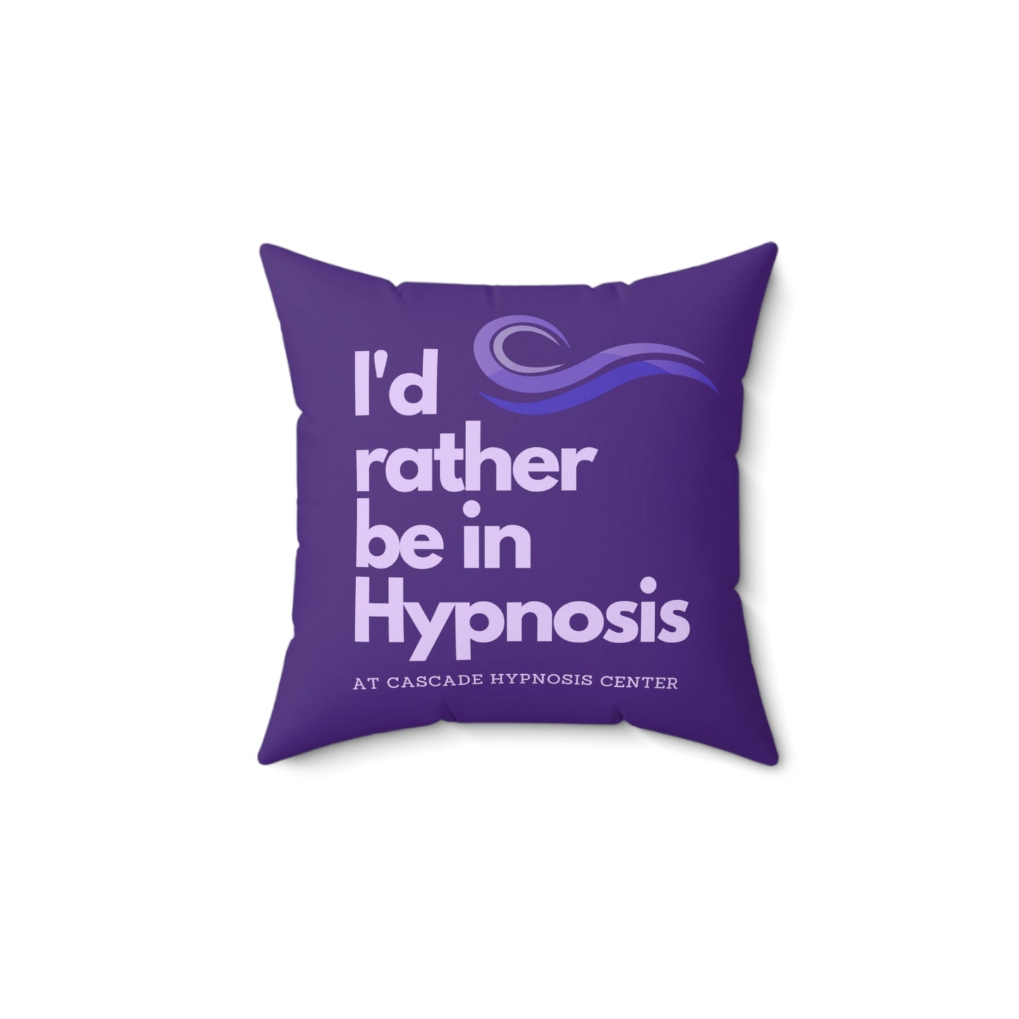 I'd rather be in Hypnosis pillow