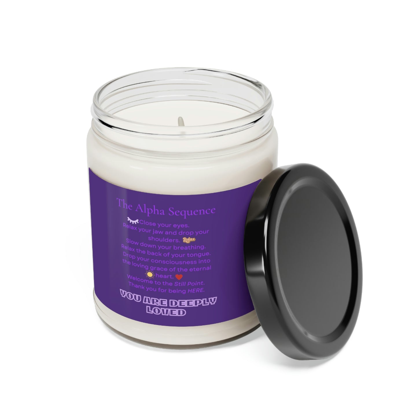 The Alpha Sequence Hypnosis Scented Soy Candle, 9oz
