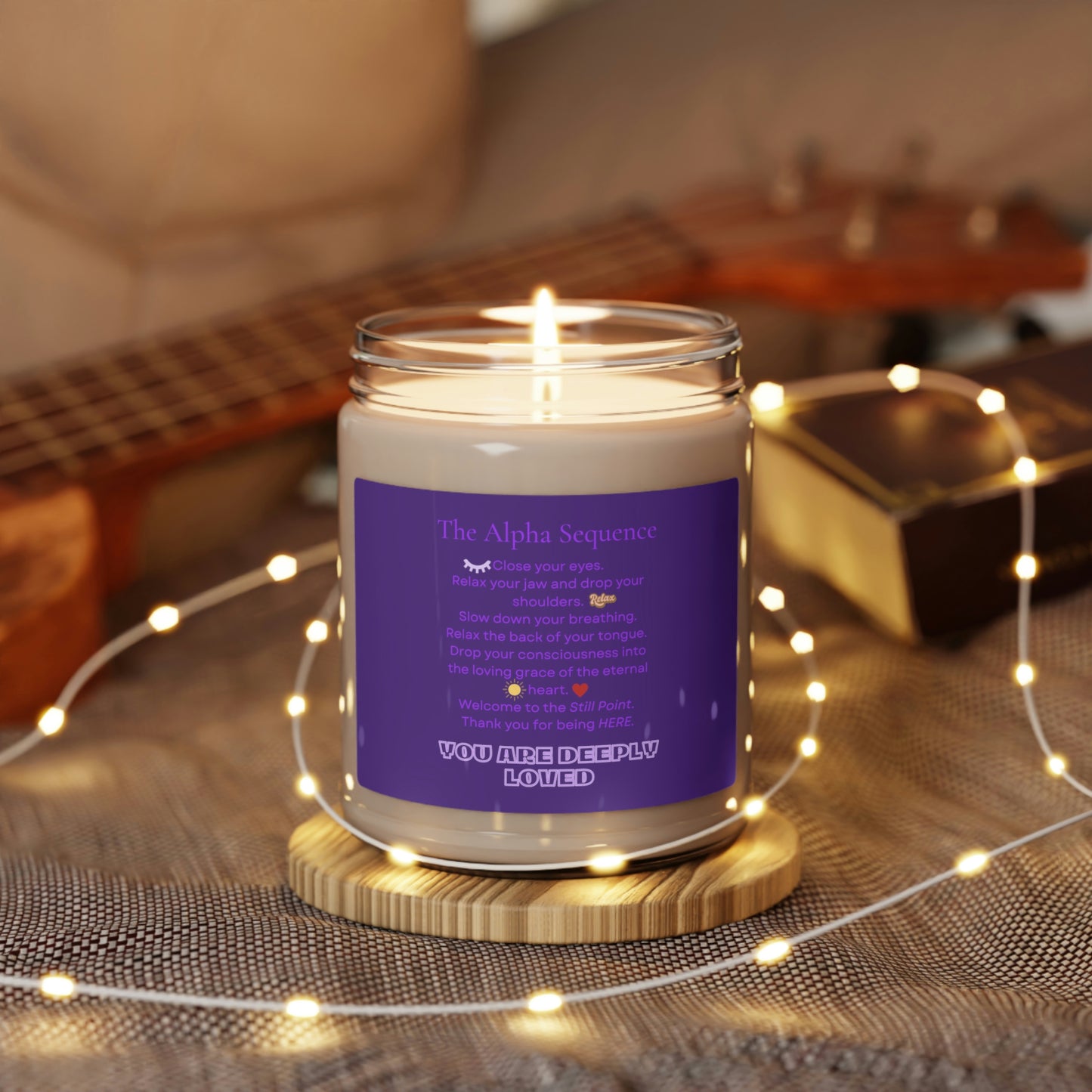 The Alpha Sequence Hypnosis Scented Soy Candle, 9oz
