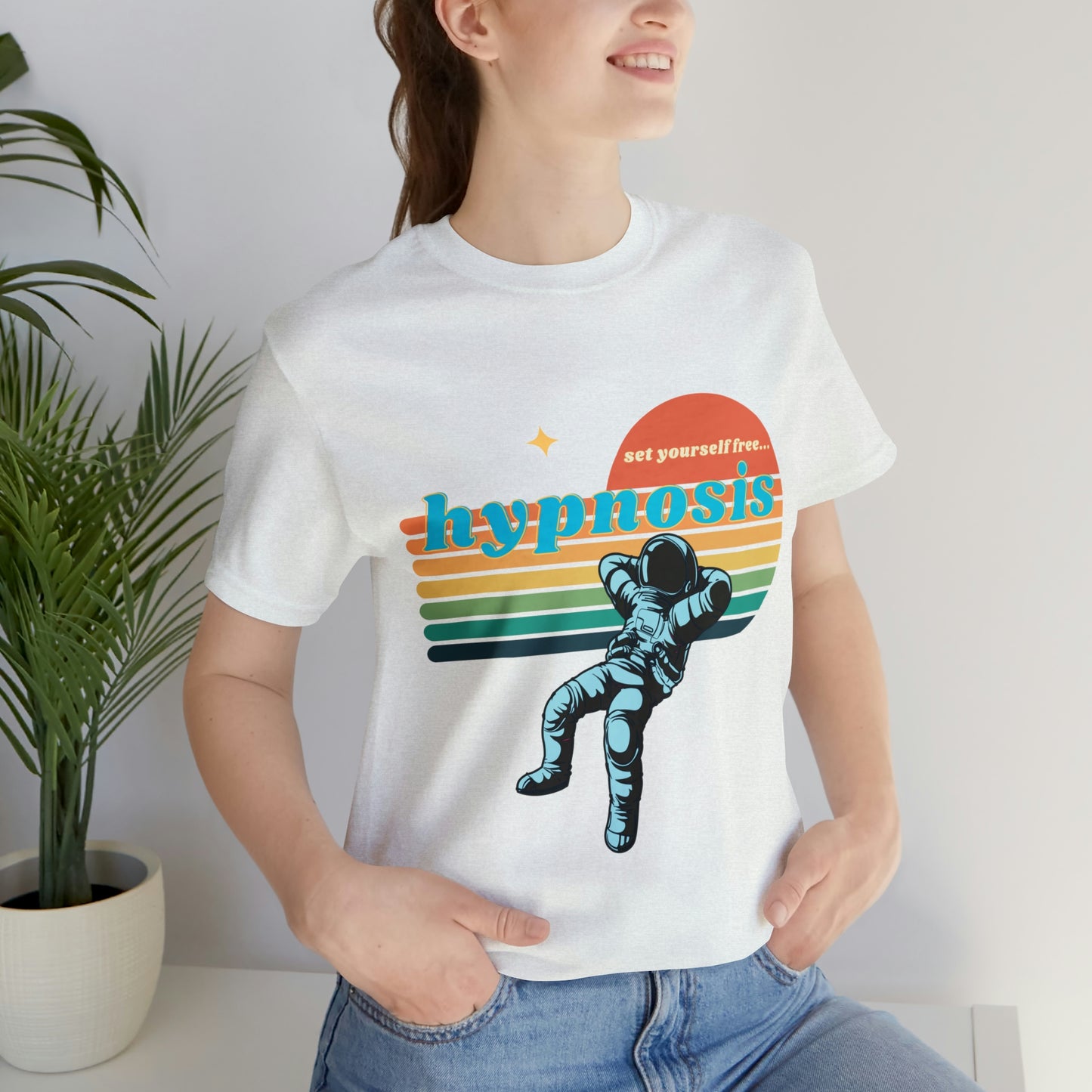 Hypnosis - set yourself free Unisex Jersey Short Sleeve Tee