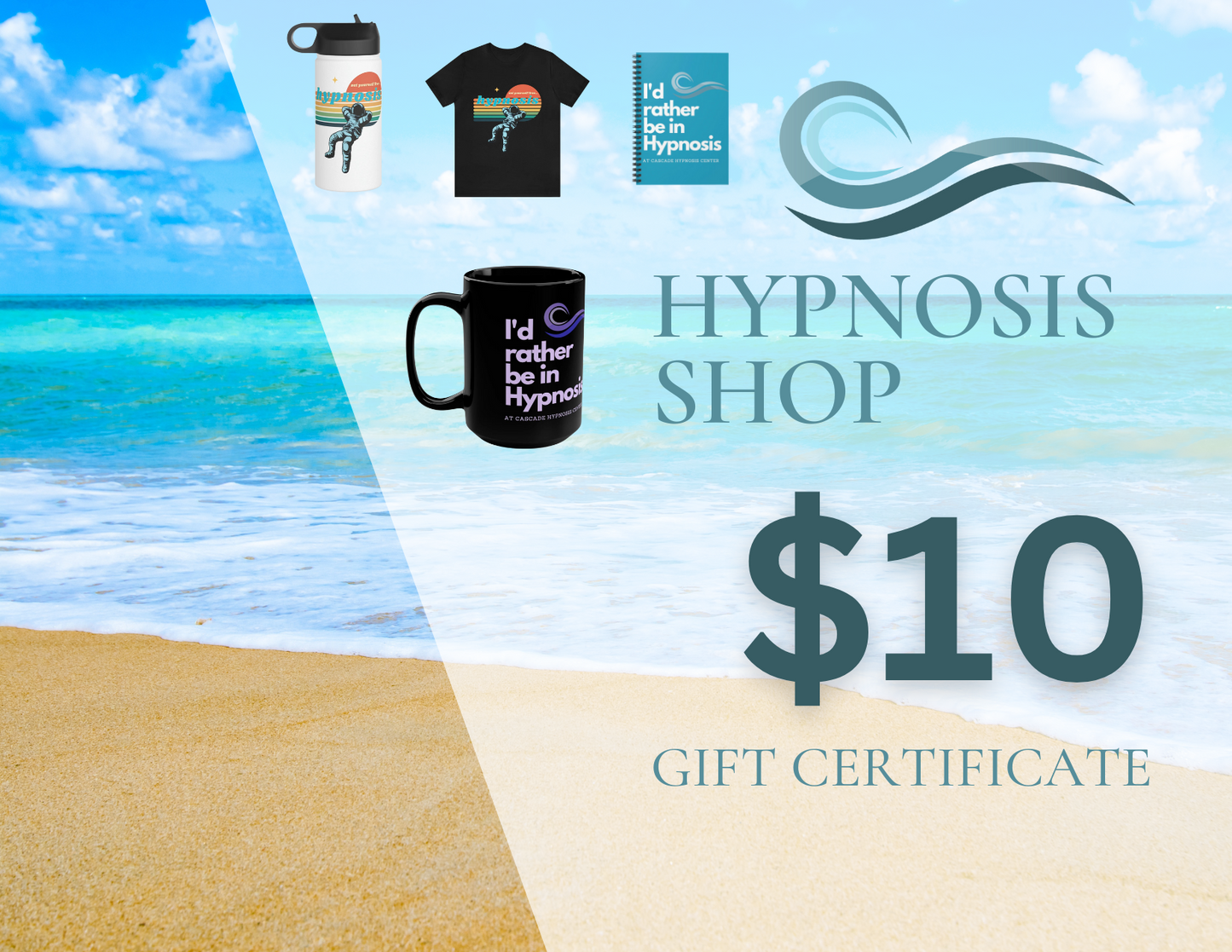 Cascade Hypnosis Shop Gift Card