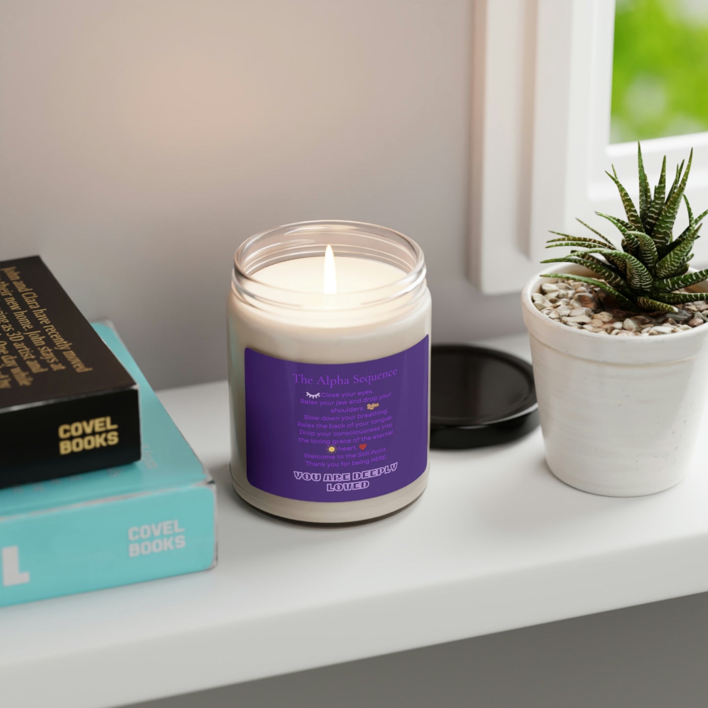 The Alpha Sequence Hypnosis Scented Soy Candle, 9oz